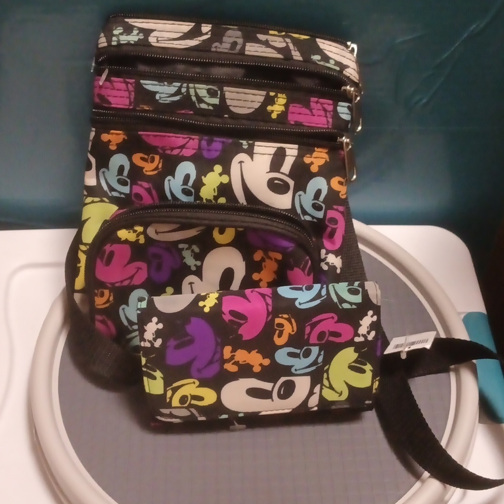 Disney Mickey Mouse Crossbody & Wallet Set